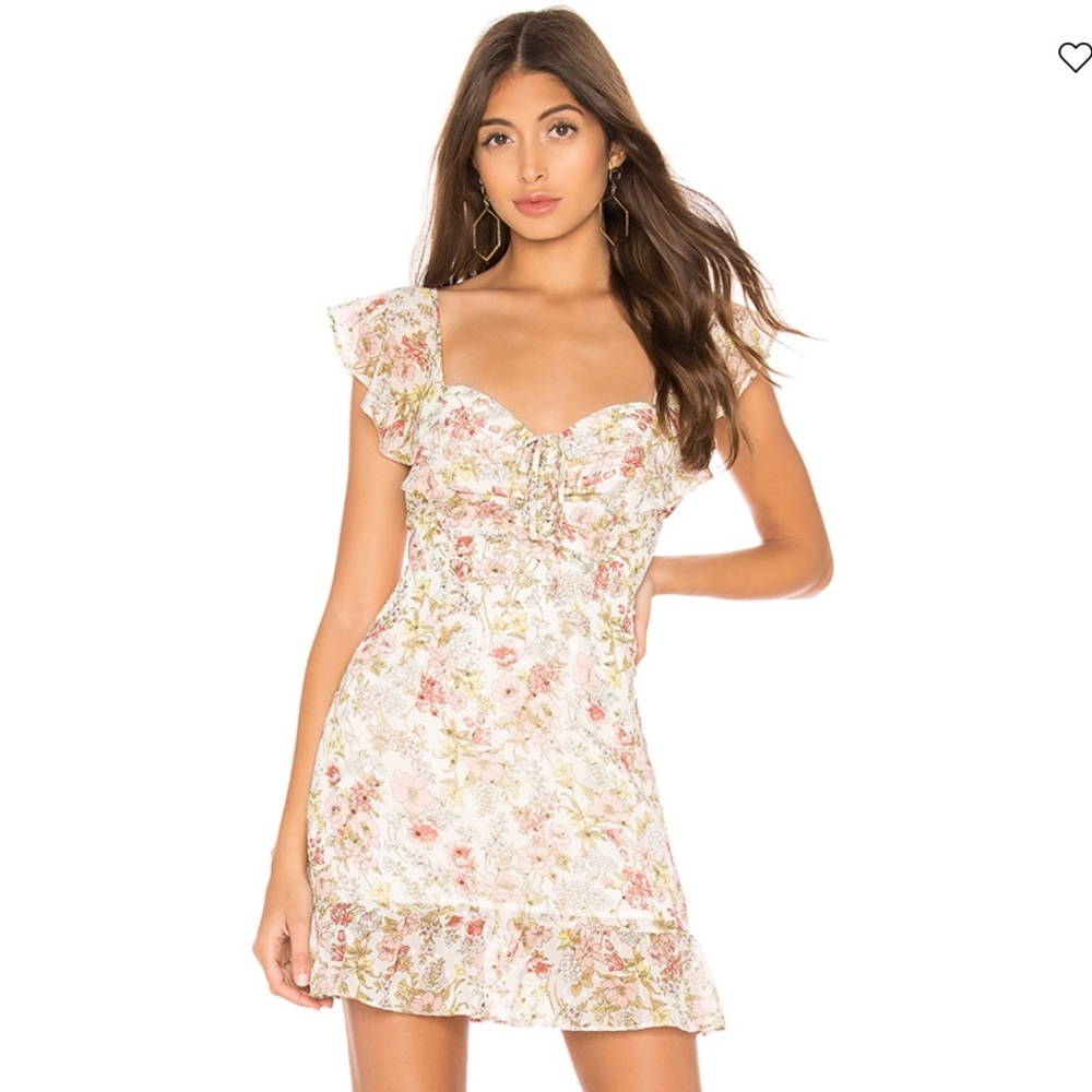 Revolve Kristyn Floral Mini Dress